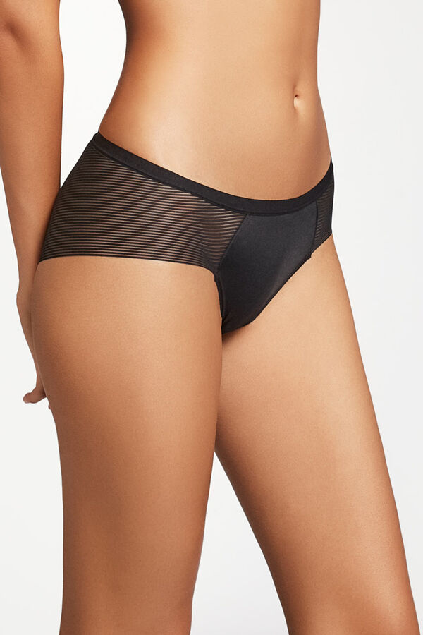Womensecret Classic invisible effect panty black