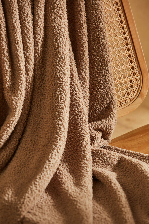 Calma House Kariertet plaid in ecru damero Grau