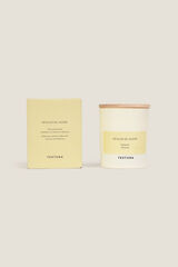 Textura Jasmine scented candle brown
