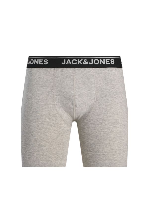 Jack & Jones Pack 3 boxers logo negro