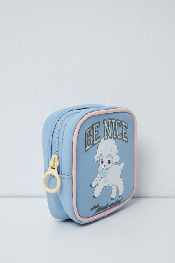 Women'secret Blue square mini purse blue
