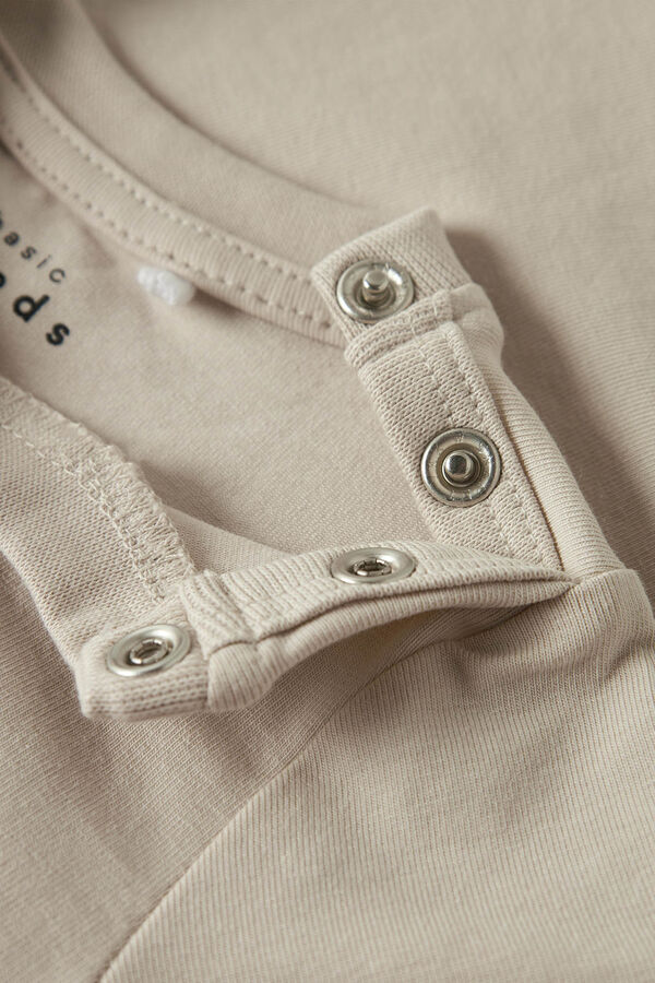 Name it Camiseta beb&ecirc; com estampa bege