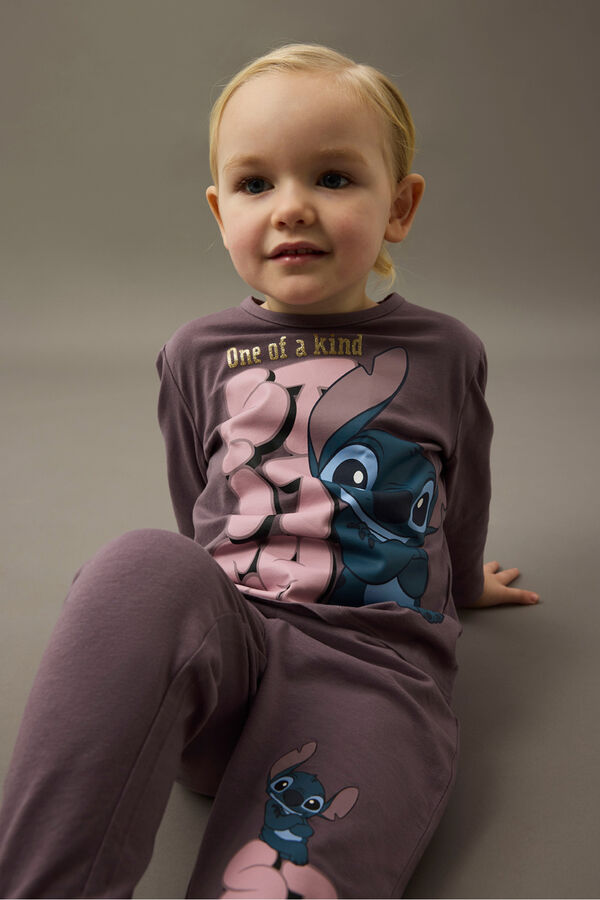 Name it Pijama Stitch de ni&ntilde;a morado/lila