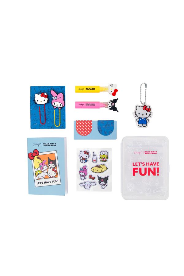 Mr. Wonderful Kit para decorar tu agenda Hello Kitty & Friends - Let's have fun! estampado