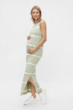 Womensecret Vestido maxi de algodón maternity  green
