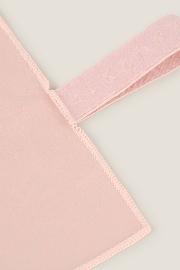 Textura Lightweight microfibre towel pink