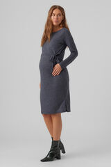 Womensecret Vestido maternity midi 2 funções  azul