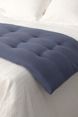 Textura Puffer topper blue