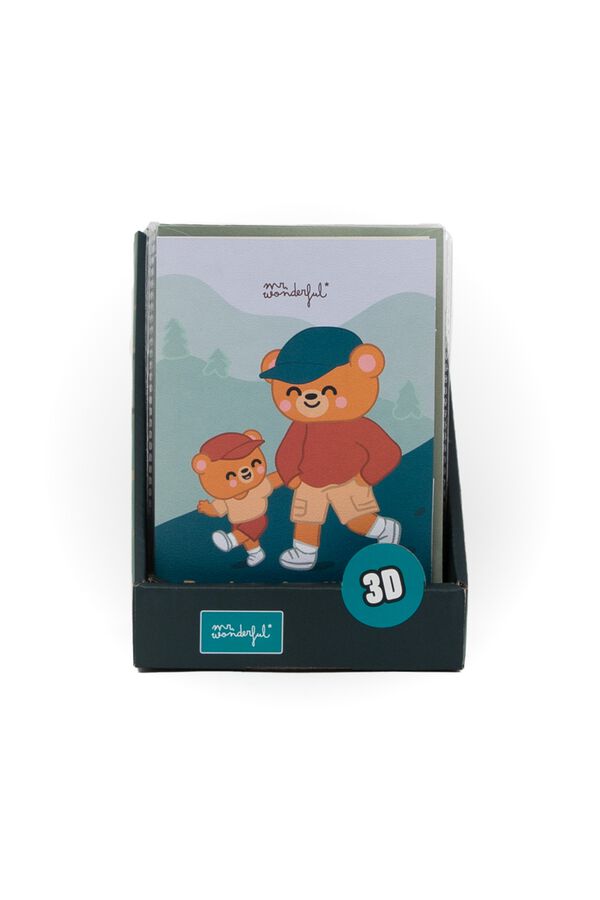 Mr. Wonderful Carte postale - Papa, ton empreinte est dans chacun de mes pas imprim&eacute;