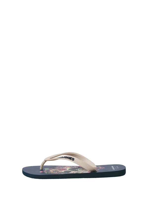 Jack & Jones Rubber sole toe sandals black