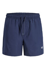 Jack & Jones Basic plain logo swimwear blue