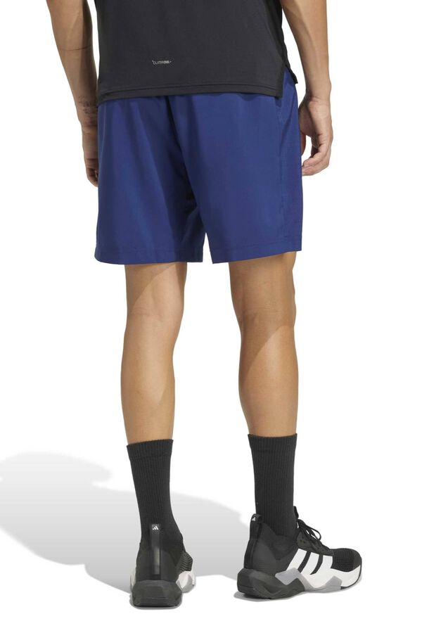 Adidas Pantal&oacute;n corto t&eacute;cnico logo azul