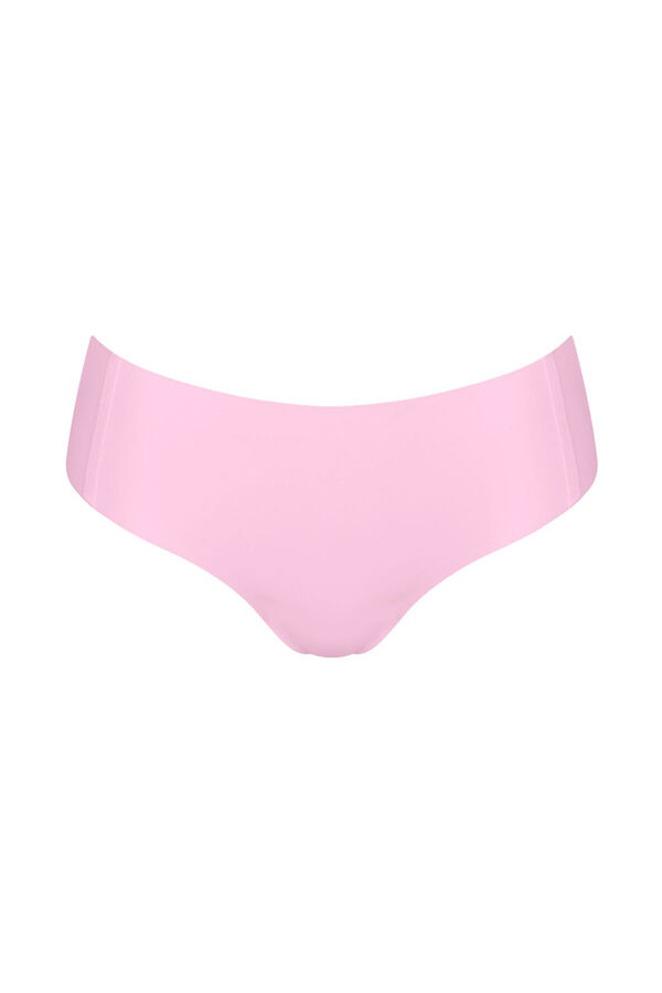 Sloggi Braga cl&aacute;sica cadera microfibra sin costuras rosa