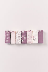 Women'secret Cotton classic printed 7-pack panties SNOOPY