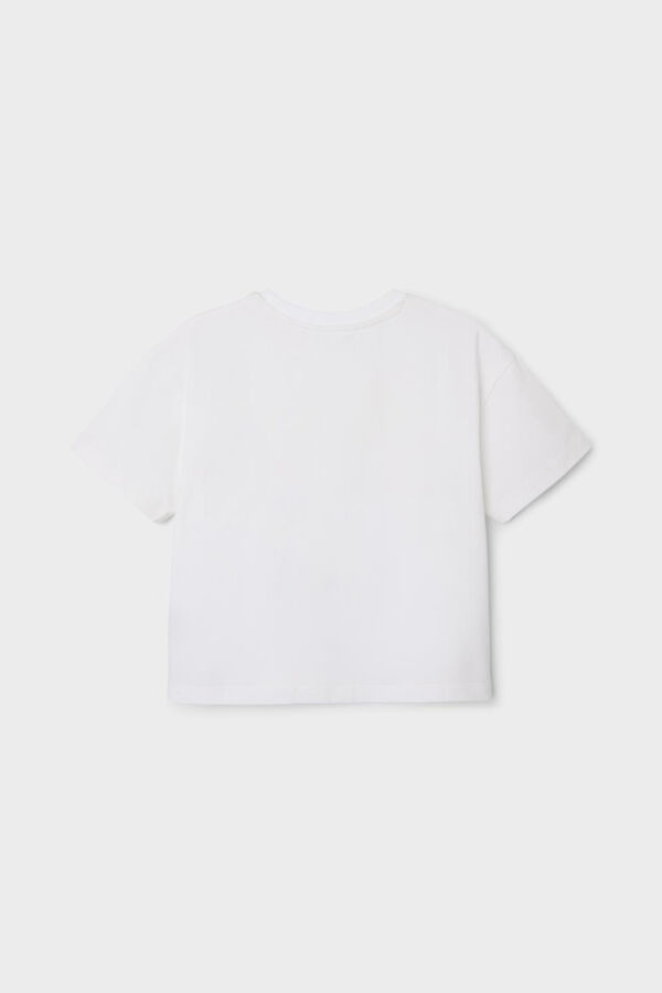 Womensecret Camiseta niña Nirvana blanco