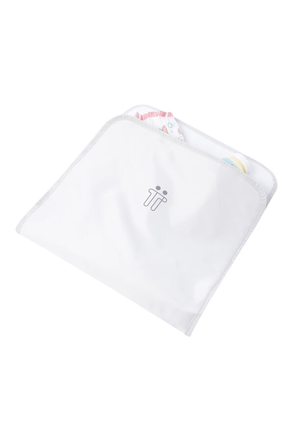 Totto Mochila "maternity"  Babybao 2.0 - Blanco blanco
