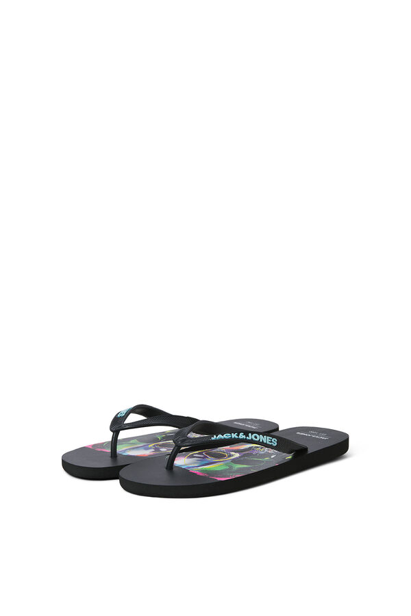 Jack & Jones Printed flip-flops black
