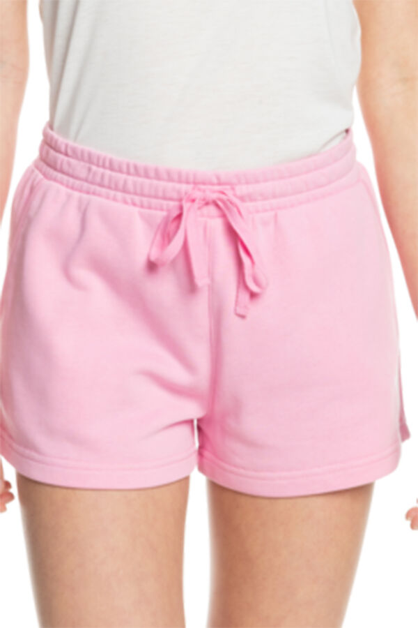 Womensecret Short con cintura elástica para Mujer - Surf Stoked  rosa