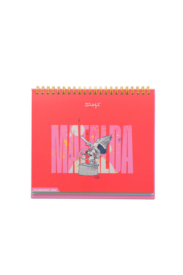 Mr. Wonderful Calendário de Mesa 2026 - Mafalda estampado