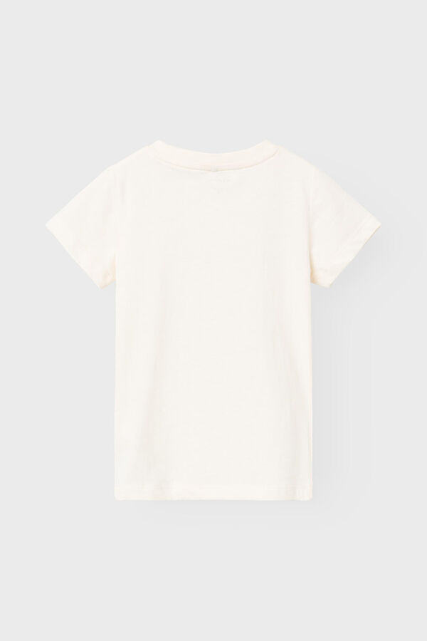 Womensecret Girls' short-sleeved T-shirt fehér
