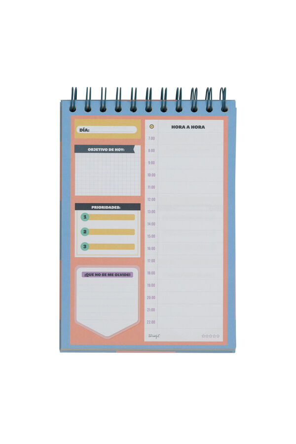 Womensecret Daily vertical planner-Many days, many plans printed