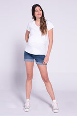 Ohma! Maternity denim shorts Plava