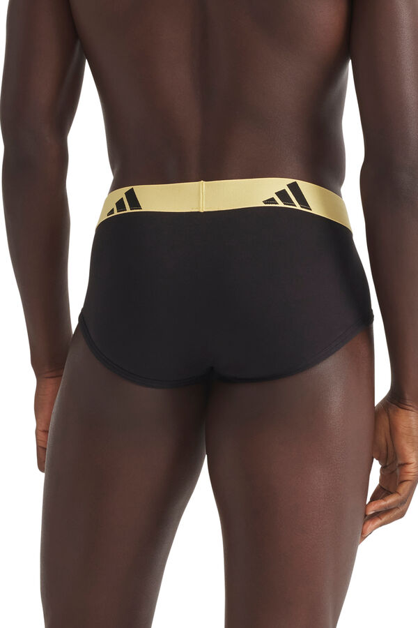 Adidas Pack of 3 logo briefs white