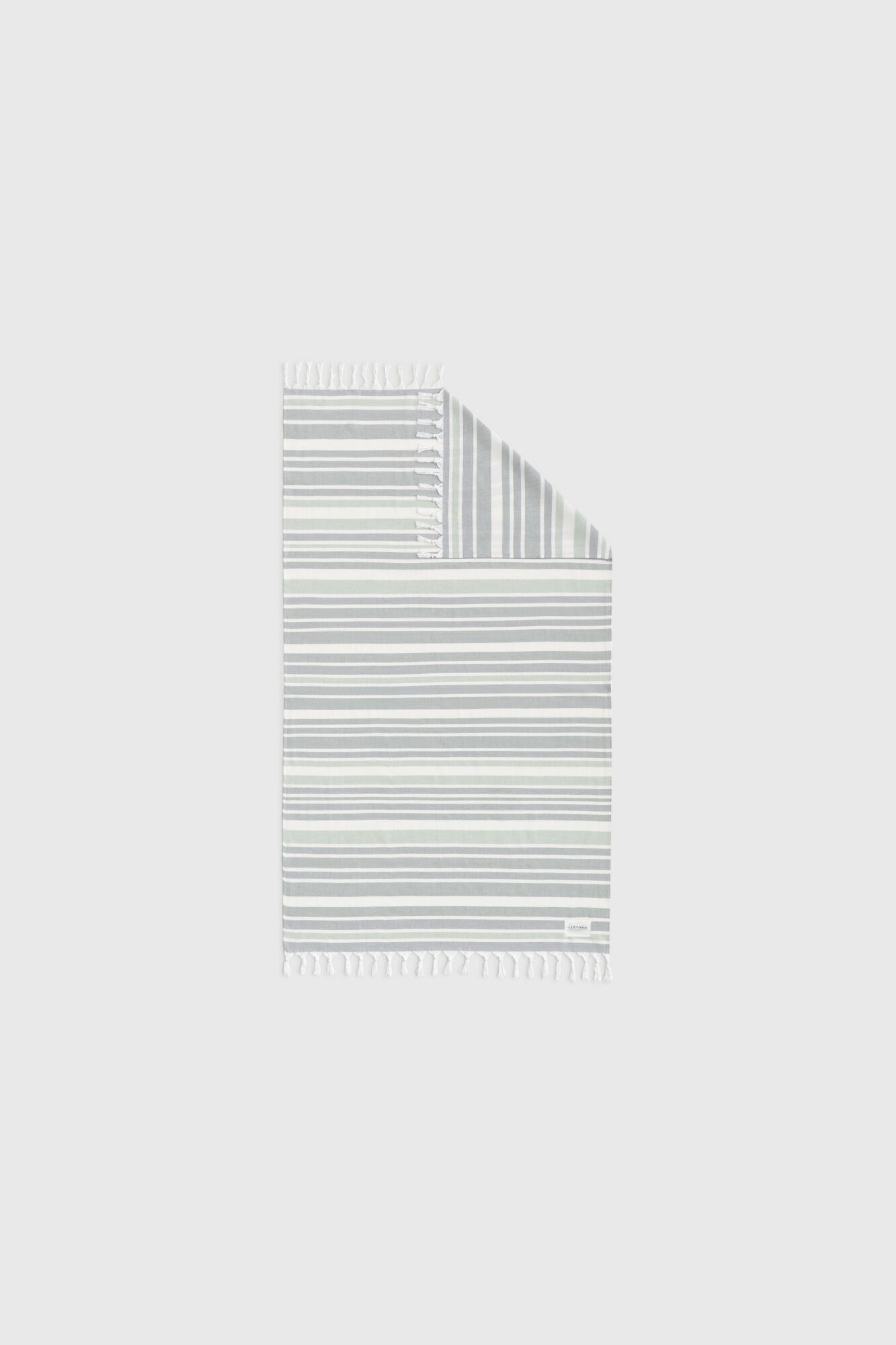 Textura Gestreiftes Baumwoll-Pareo-Handtuch