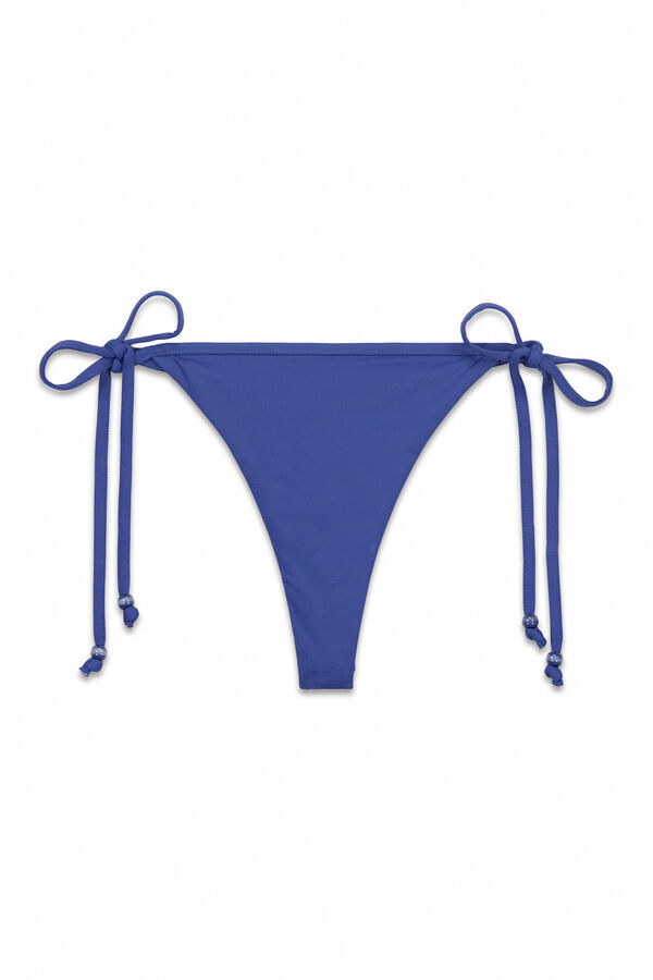 Women'secret Braga bikini tanga tiras azul azul