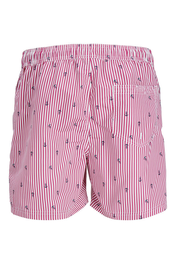 Womensecret Logo swim shorts burgundy