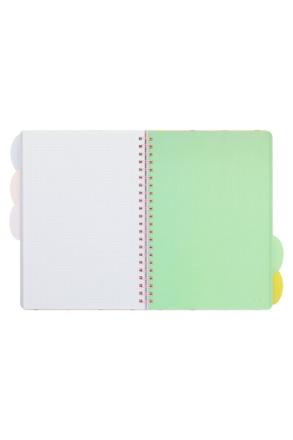 Mr. Wonderful Libreta A4 con interior a cuadros - Dreaming, creating, shining estampado