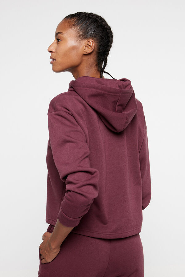 Womensecret Sweatshirt with hood rose