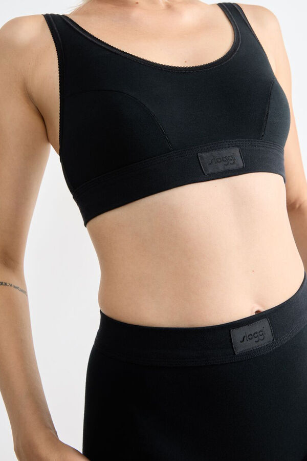 Sloggi Top Double Comfort T  negro