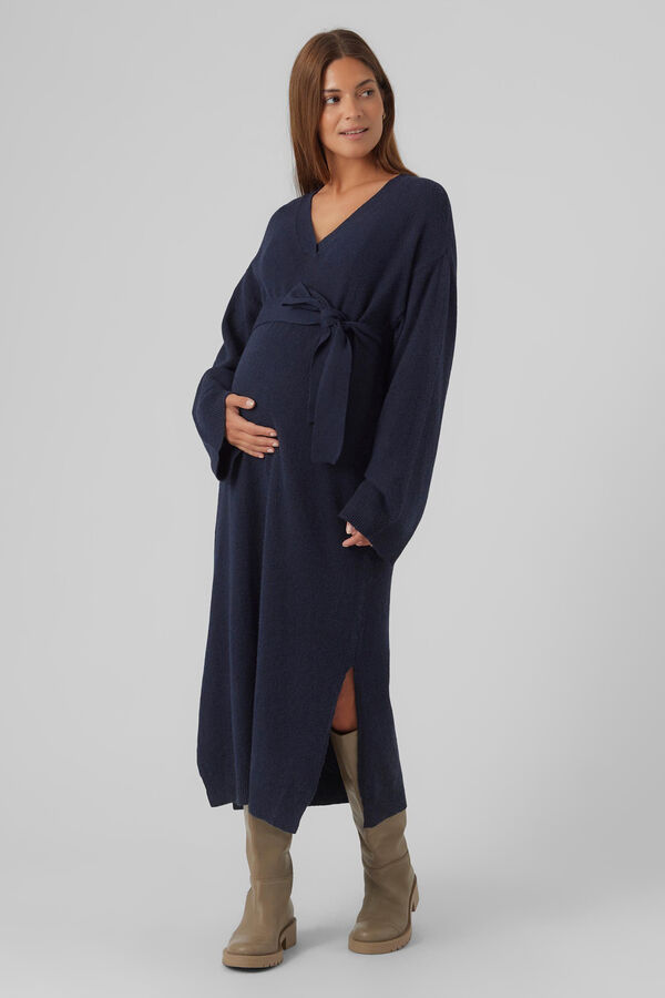 Womensecret Midi maternity dress Plava