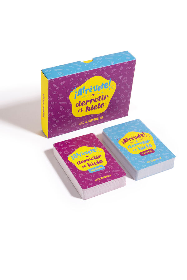 Platanomel&oacute;n Juego de cartas &iexcl;Atr&eacute;vete! - A derretir el hielo estampado