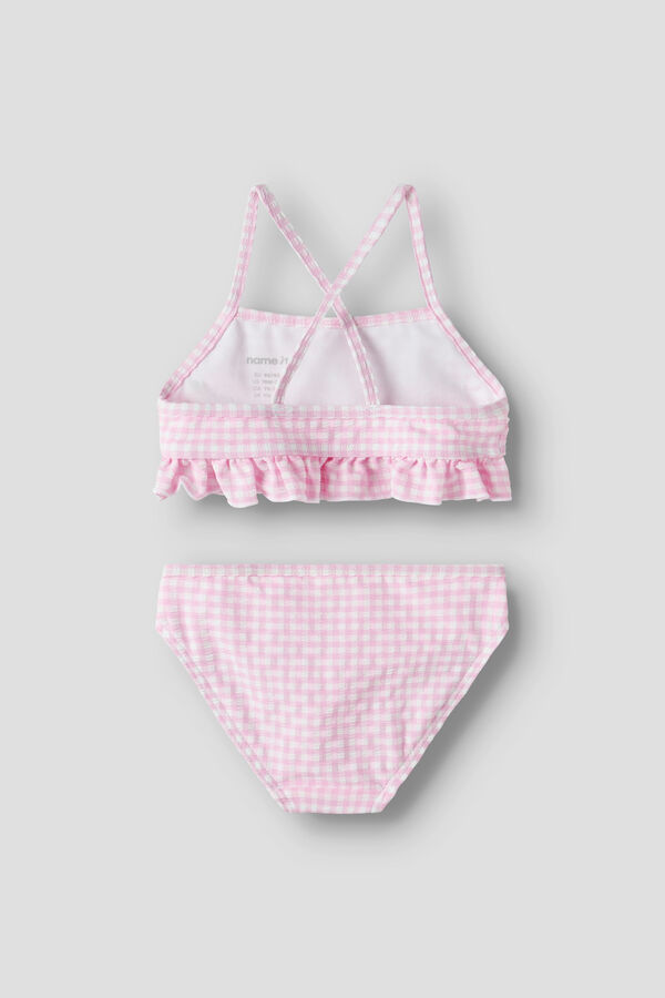 Name it Plaid girl's bikini rose