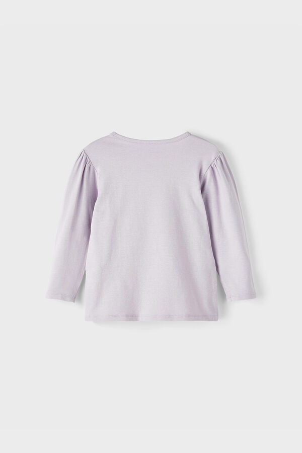 Womensecret Camiseta mini niña morado/lila
