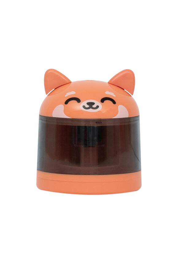 Mr. Wonderful Electric pencil sharpener - Red panda imprim&eacute;