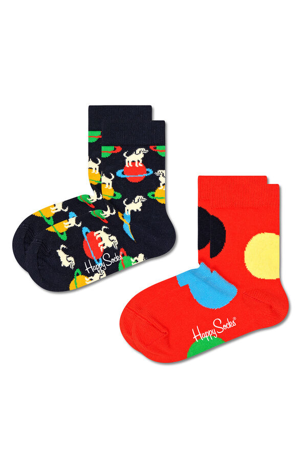 Womensecret 2 pairs of children's socks imprimé