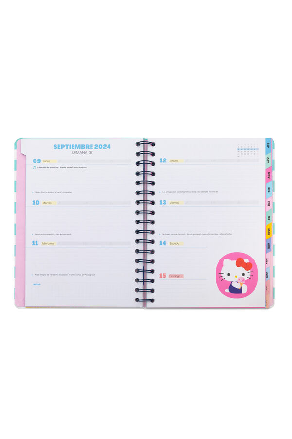 Mr. Wonderful Agenda 2024-25 Hello Kitty x Mr. wonderful-365 fantastic days imprim&eacute;