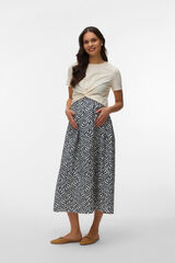 Mamalicious Midi skirt Maternity grey