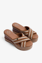 Popa Albufera Gallery low wedge sandal nude