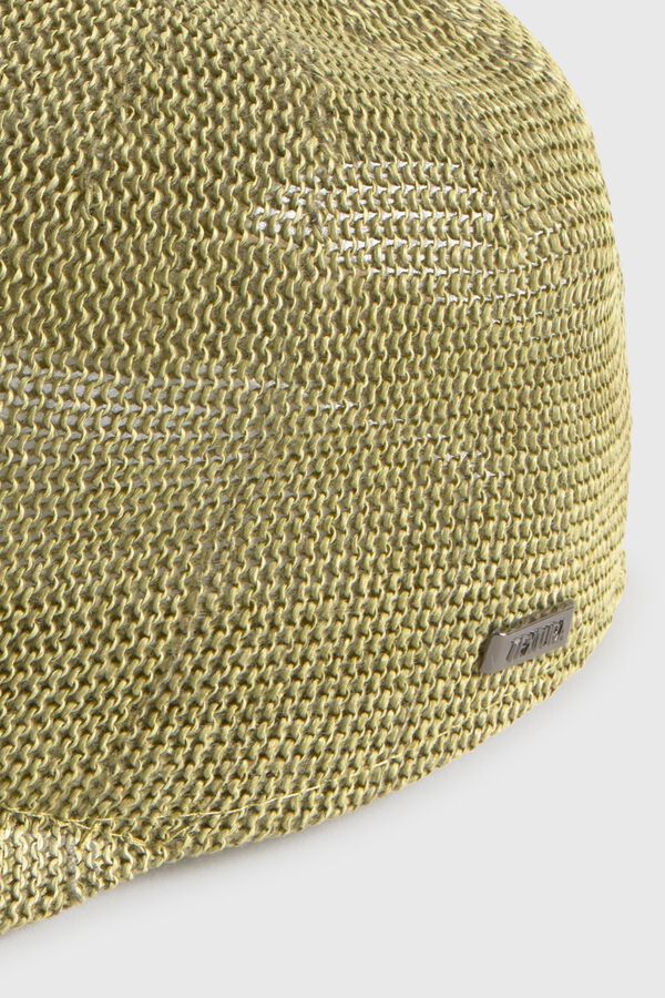 Textura Sombrero de playa verde