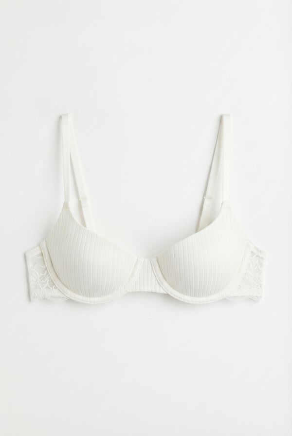 Women'secret Soutien cl&aacute;ssico com enchimento em algod&atilde;o branco BEAUTIFUL bege