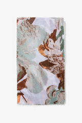 Vilanova Pa&ntilde;uelo plisado rectangular green