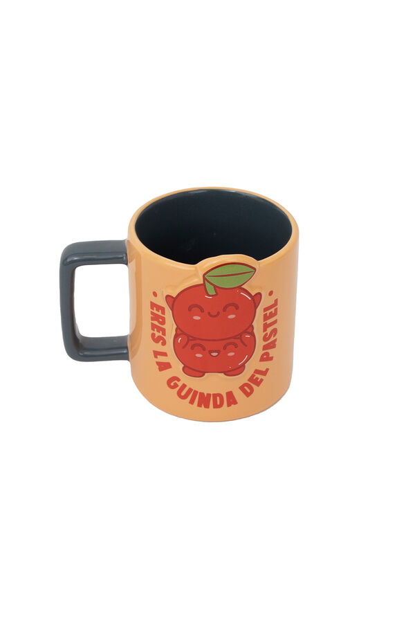 Mr. Wonderful 3D Cherry Mug - You're the icing on the pastel printed