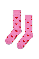 Womensecret Unisex Heart Socks rose