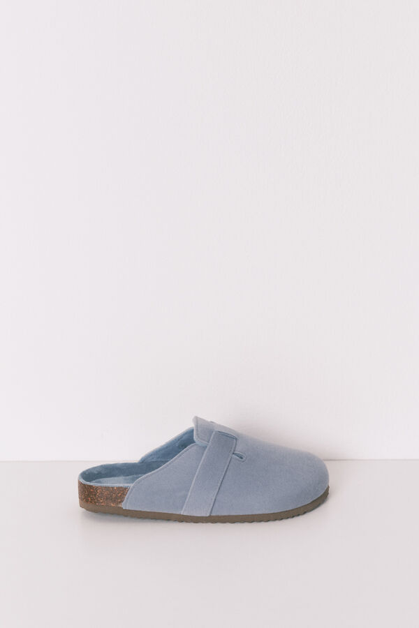 Women'secret Blue comfort slippers blue