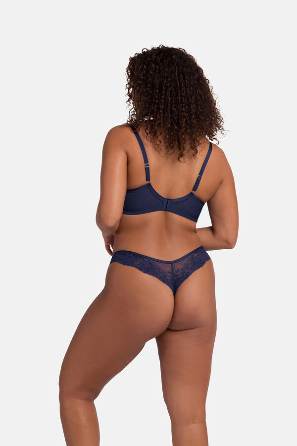 Dorina Lace String Plava