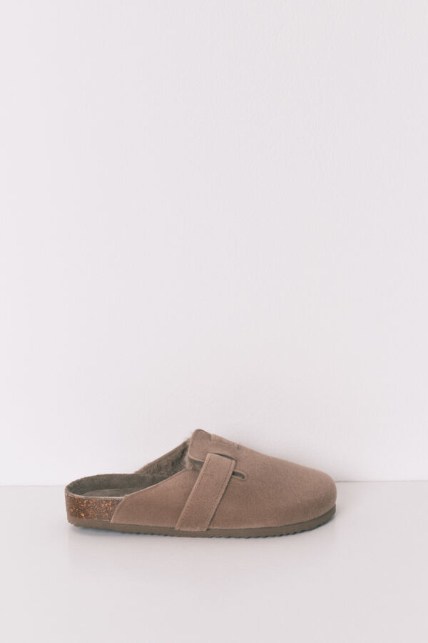 Women'secret Brown bio slippers nude